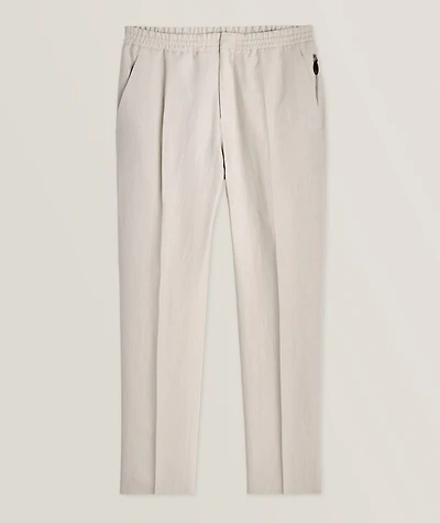 Wool-Polyamide Drawstring Pants