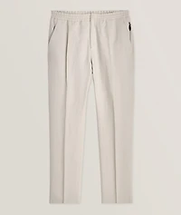 Wool-Polyamide Drawstring Pants
