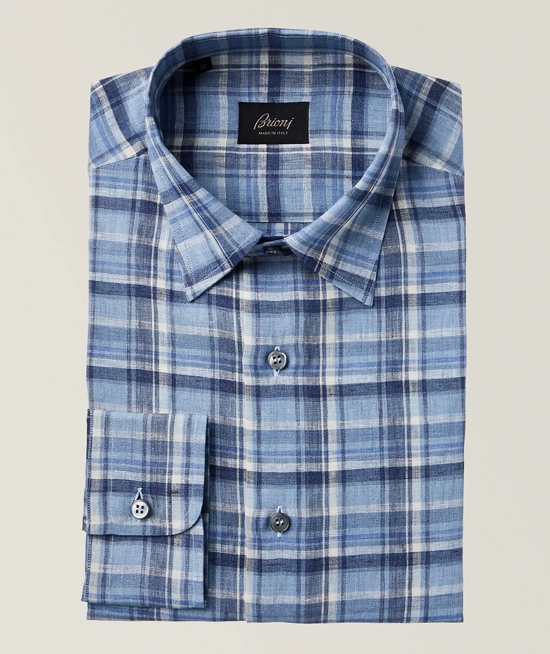 Checked Linen Shirt
