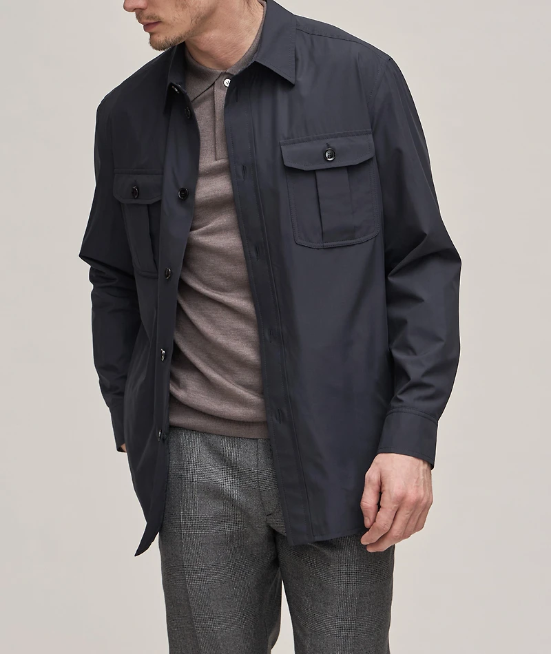 Silk Overshirt