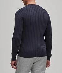 Ribbed Cotton Sweater