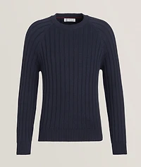 Ribbed Cotton Sweater