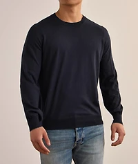 Elbow Patch Wool-Cashmere Sweater