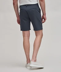 Stretch-Viscose Blend Shorts