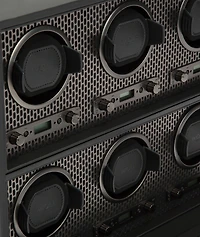 Axis Six Piece Watch Winder With Storage