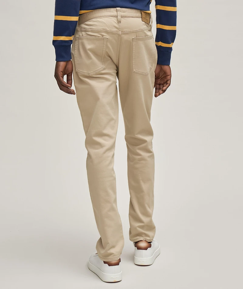 Stretch-Cotton Pants