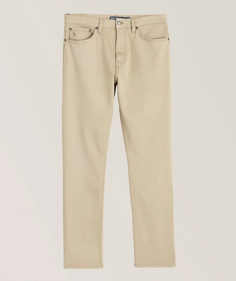 Stretch-Cotton Pants