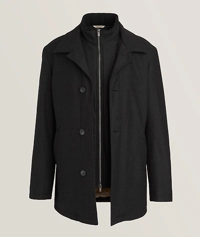 Fabrizo Stretch-Wool Coat