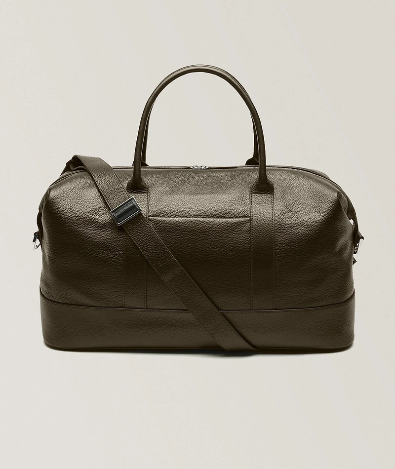 Kelowna Pebble Grained Leather Duffle
