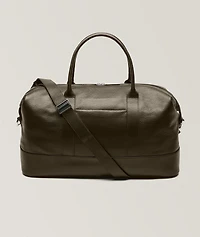 Kelowna Pebble Grained Leather Duffle