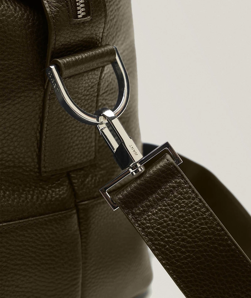 Kelowna Pebble Grained Leather Duffle
