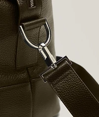 Kelowna Pebble Grained Leather Duffle