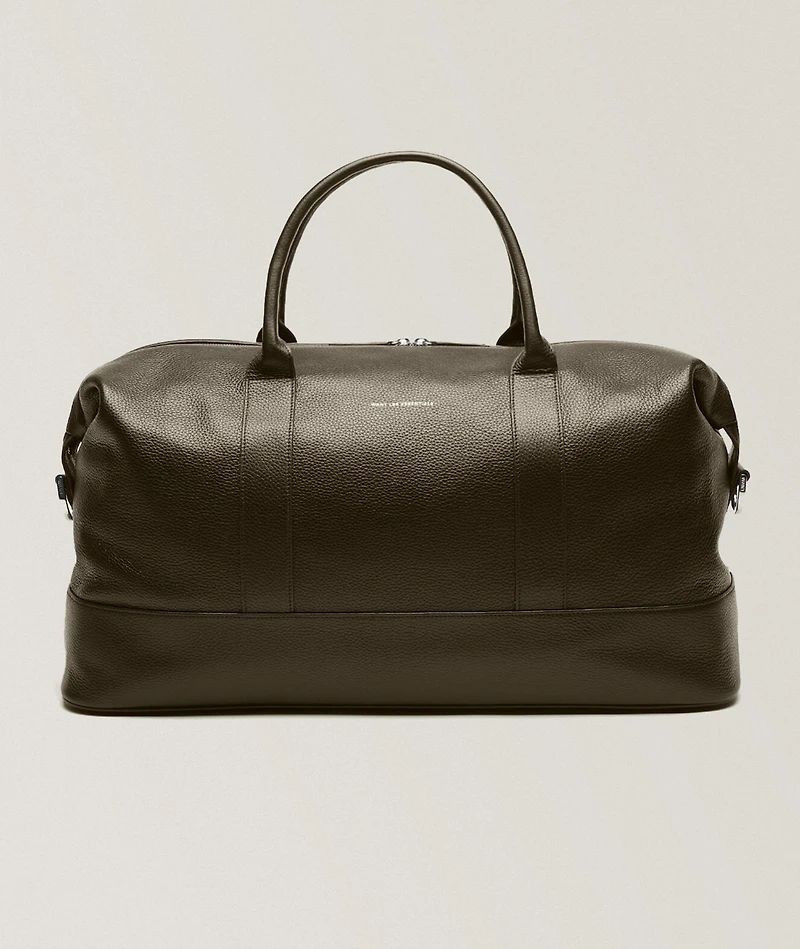 Kelowna Pebble Grained Leather Duffle