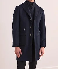 Insert Virgin Wool-Cashmere Coat
