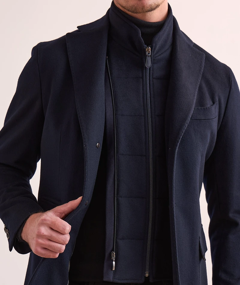 Insert Virgin Wool-Cashmere Coat