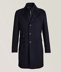 Insert Virgin Wool-Cashmere Coat