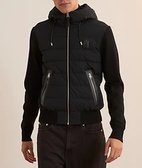 Andrew Hybrid Down Hooded Jacket