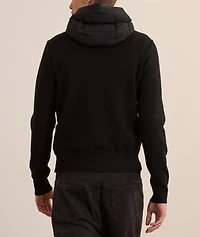 Andrew Hybrid Down Hooded Jacket