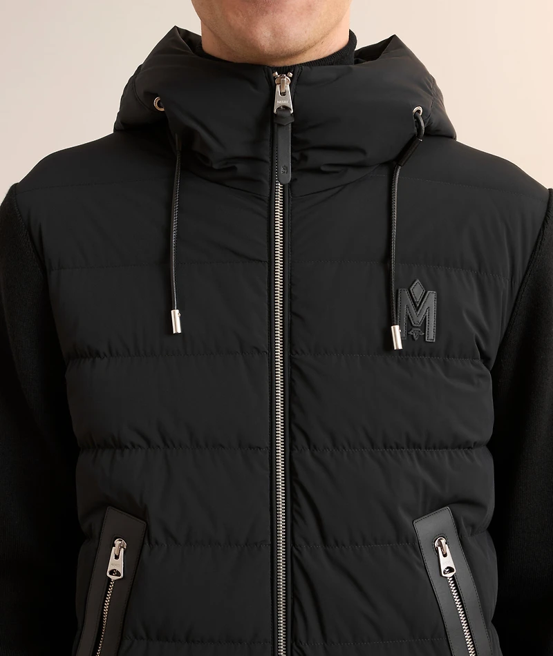 Andrew Hybrid Down Hooded Jacket