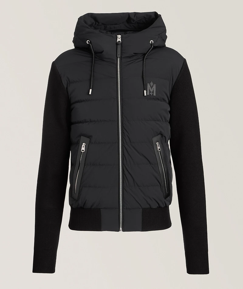 Andrew Hybrid Down Hooded Jacket