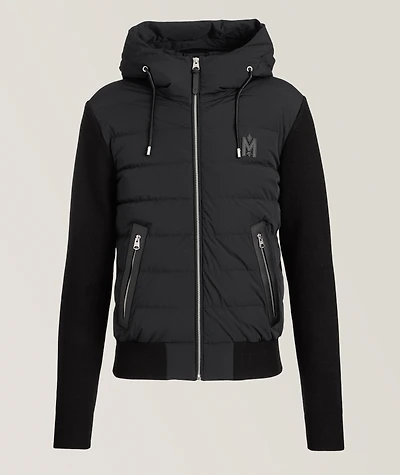 Andrew Hybrid Down Hooded Jacket