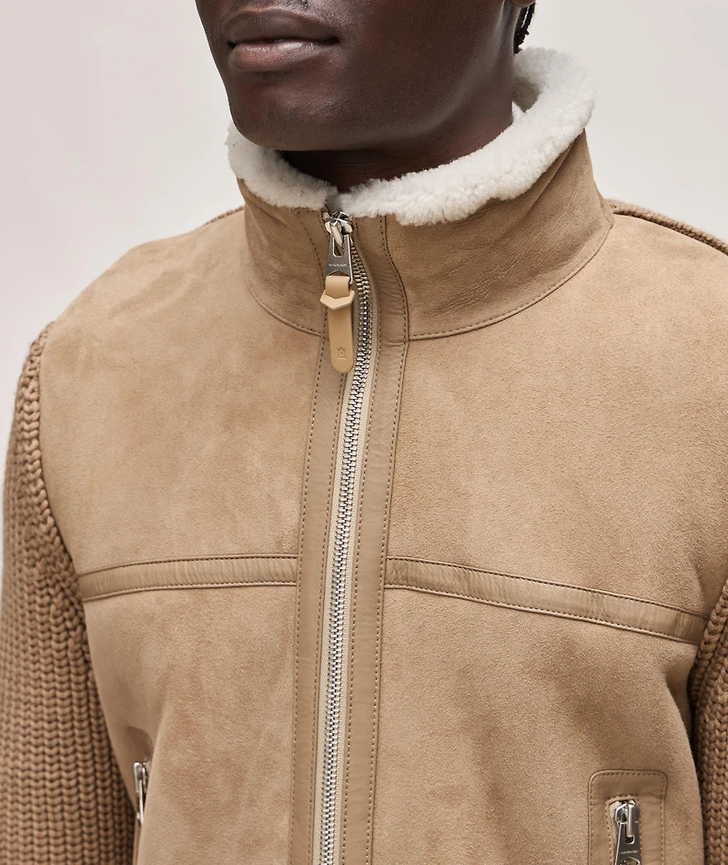 Jonathan Hybrid Shearling Jacket