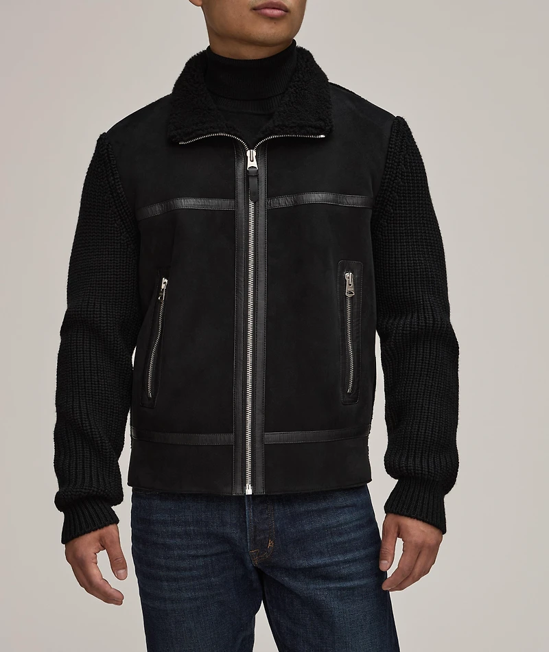 Jonathan Hybrid Shearling Jacket