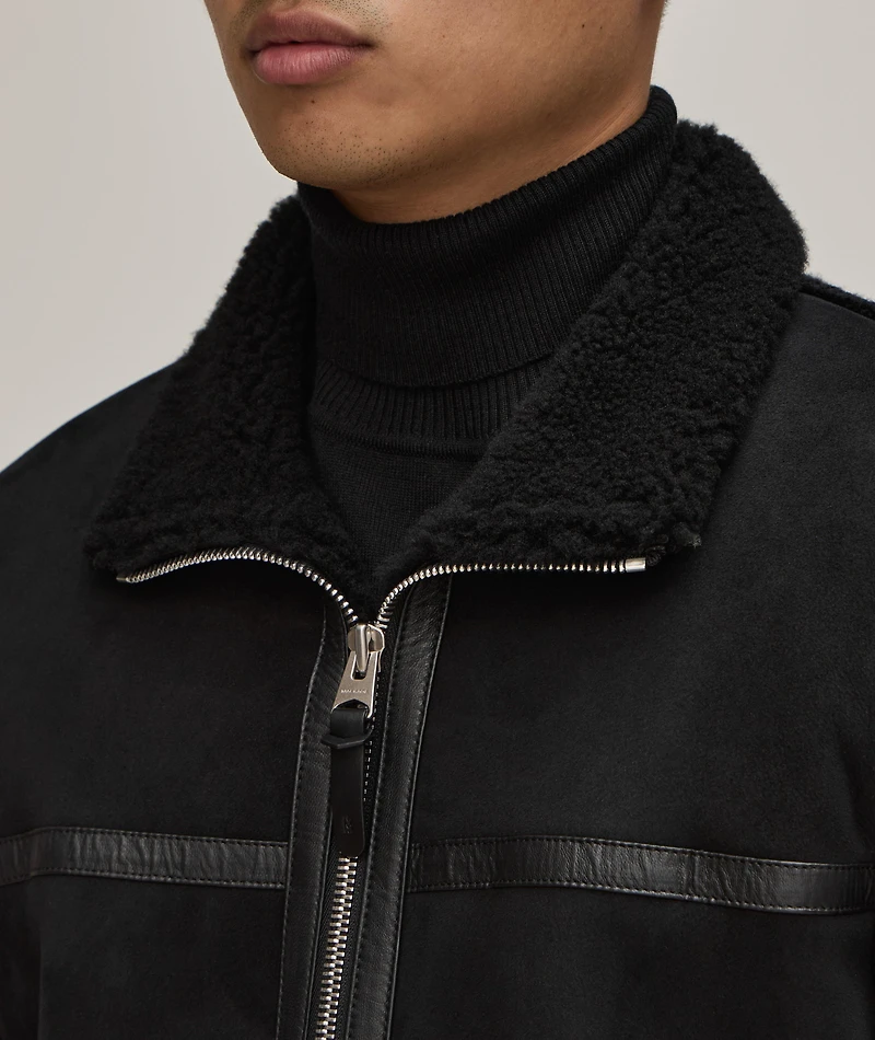 Jonathan Hybrid Shearling Jacket
