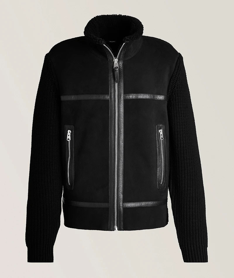 Jonathan Hybrid Shearling Jacket