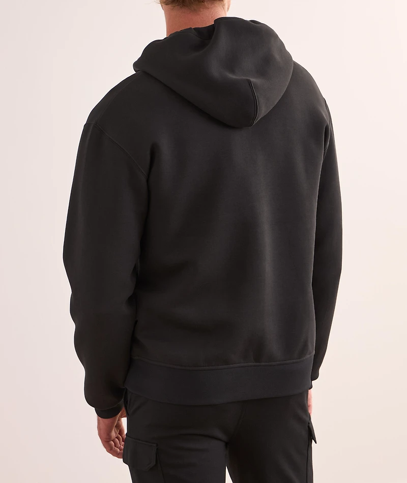 Cotton-Blend Hooded Sweater