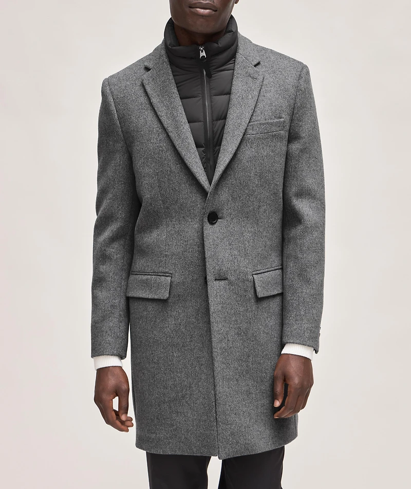 Skai Down Removable Bib Coat