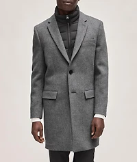 Skai Down Removable Bib Coat