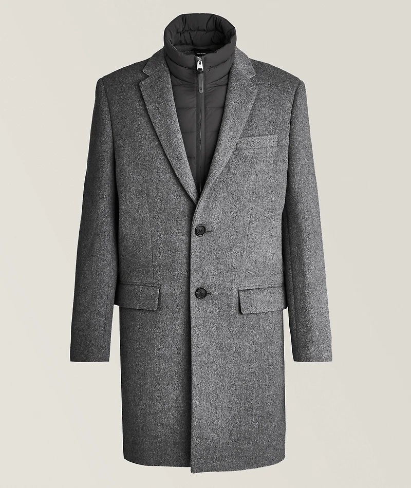 Skai Down Removable Bib Coat