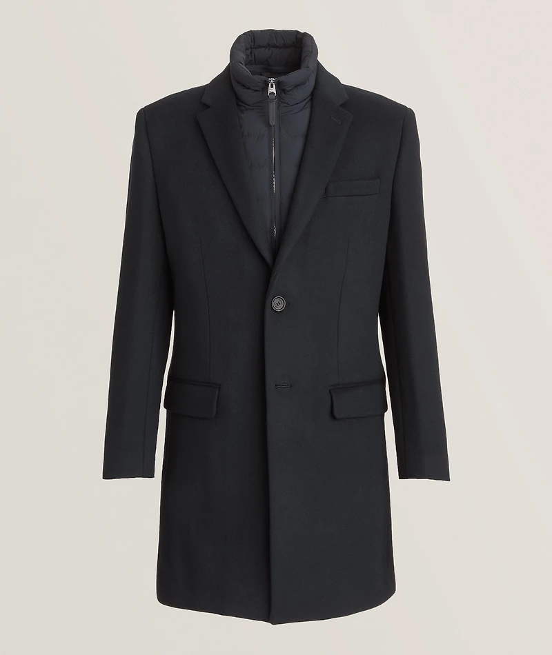 Wool Down Filled Coat
