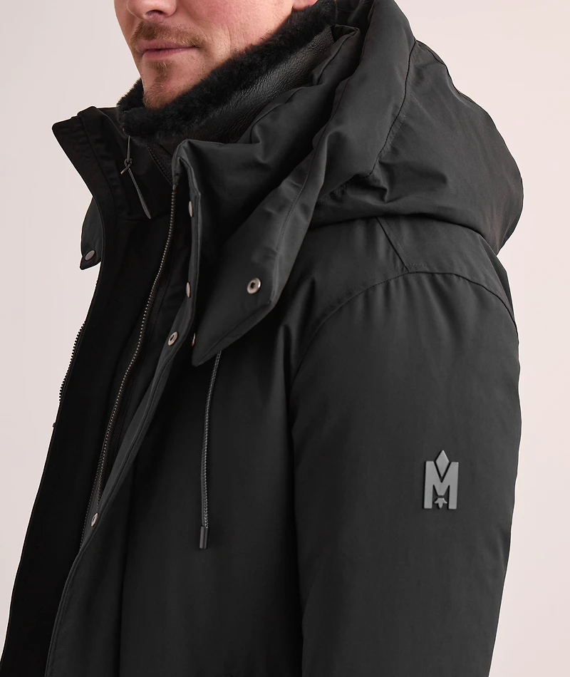 Sullivan Sheepskin-Trim Down-Filled Parka