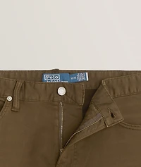 Stretch-Cotton Five Pocket Pants