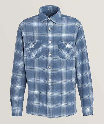 Check Cotton Shirt
