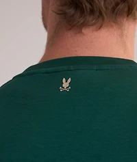 Stitched Logo Cotton-Blend T-Shirt