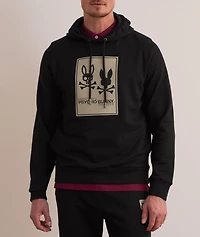 Patch Fleece Hooded Sweater