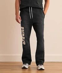 Flared Logo Cotton Track Pants