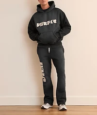 Flared Logo Cotton Track Pants
