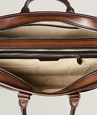 Deux Jours Venezia Leather Briefcase