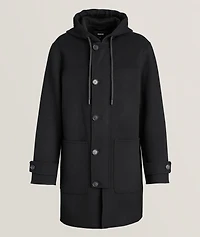 Joshua Double-Face Wool Long Duffle Coat