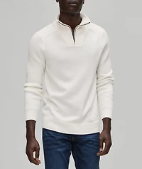 Thom Quarter-Zip Wool-Blend Sweater