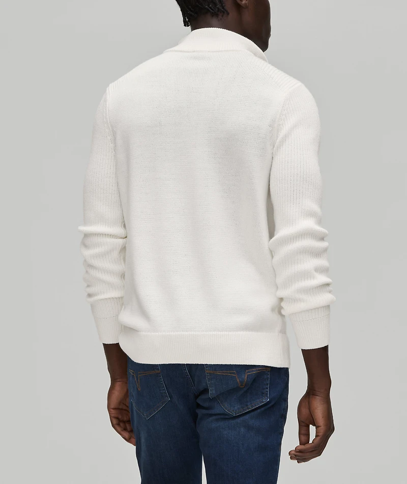Thom Quarter-Zip Wool-Blend Sweater
