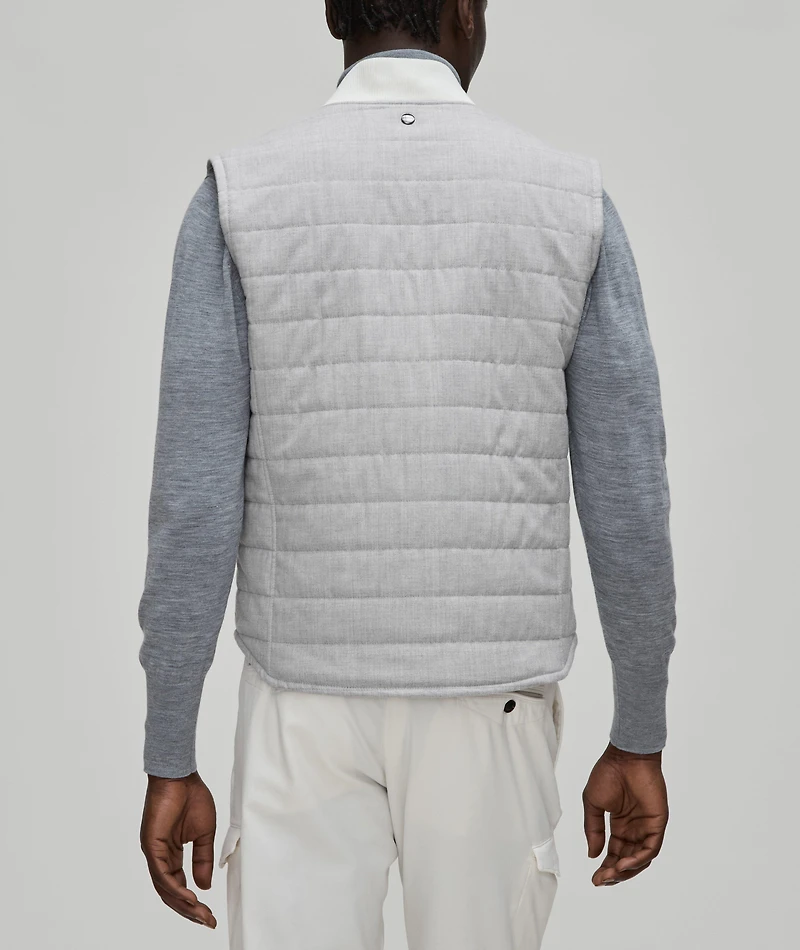 Emiliano Stretch-Wool Blend Vest