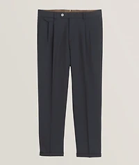 Serpo Wool Pleated Pants