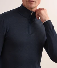 Nando Wool-Blend Quarter-Zip Sweater