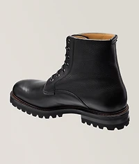 Coalport 2 Grain Leather Lug Boots