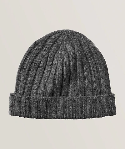 Ribbed Cashmere Toque
